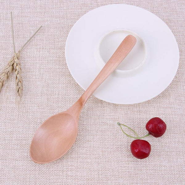 Wooden Spoon Bamboo Kitchen Cooking Utensil Tool Soup Teaspoon Catering Hot Sale Top For Kicthen