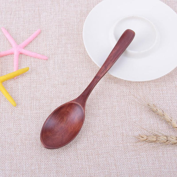 Wooden Spoon Bamboo Kitchen Cooking Utensil Tool Soup Teaspoon Catering Hot Sale Top For Kicthen
